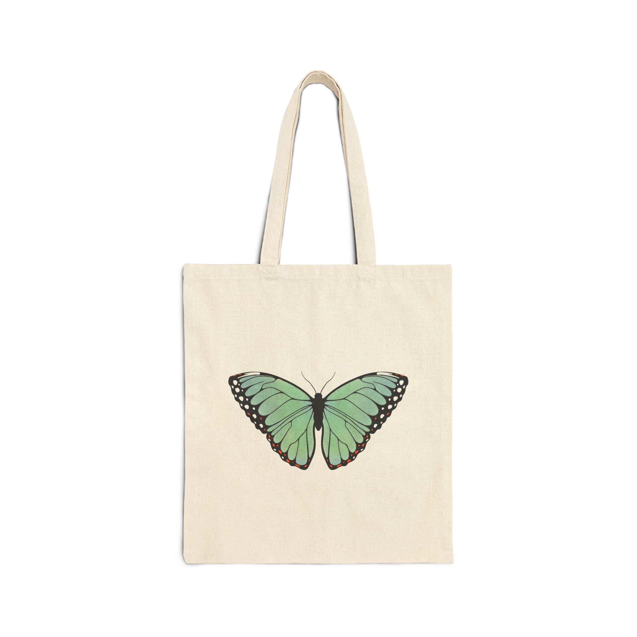 RFs Butterfly Canvas Tote Bag  Butterfly Eco Market Tote