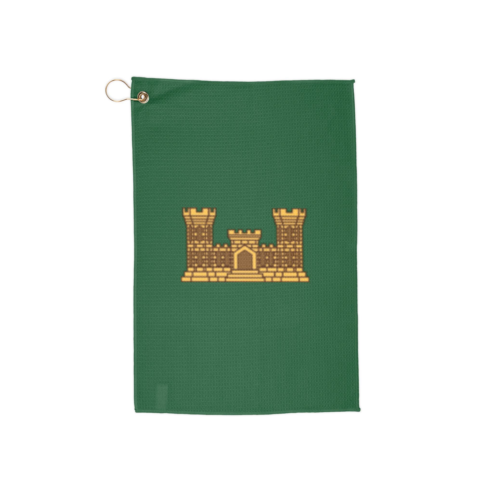 Army Engineer Corps Golf Towel