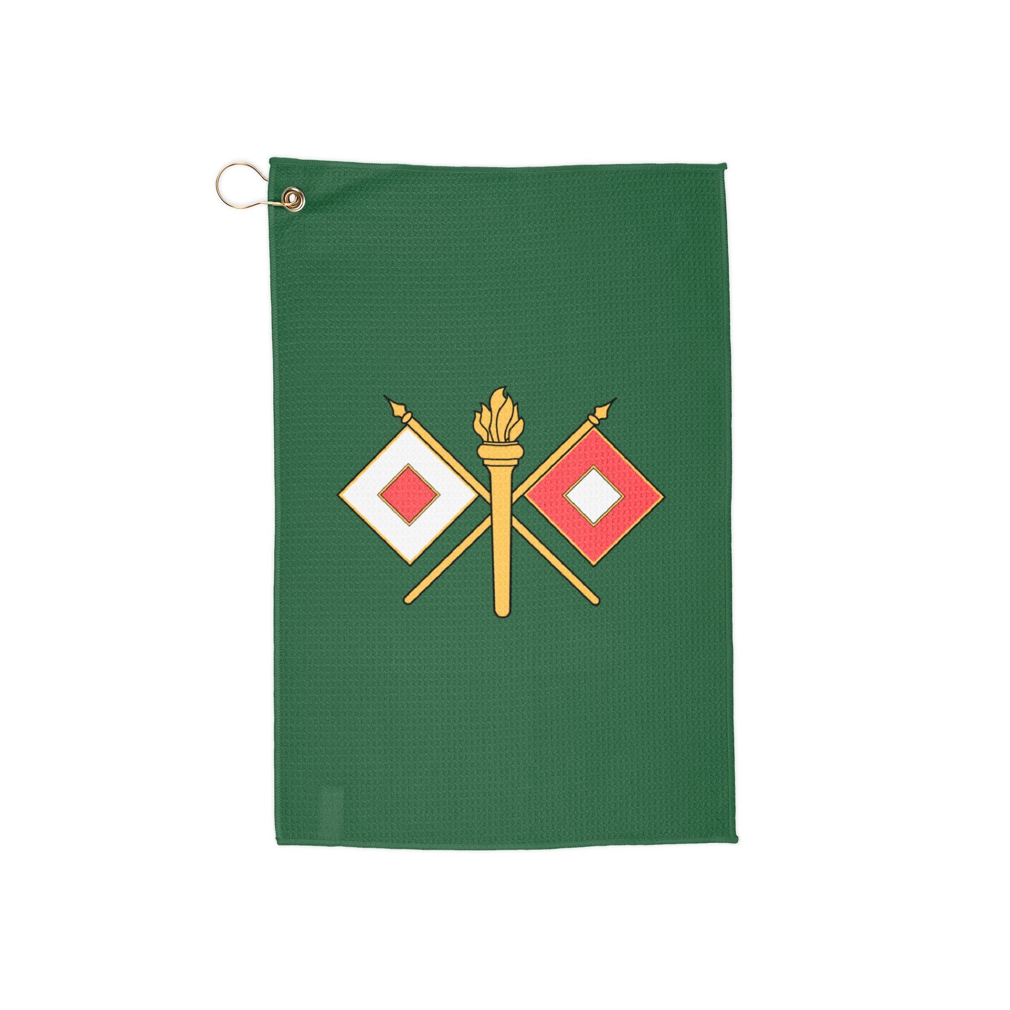 US Army Signal Corps Microfiber Golf Towel