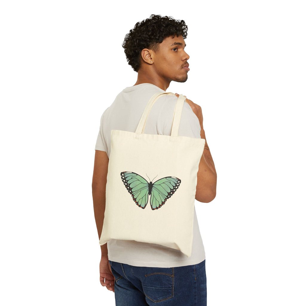 RFs Butterfly Canvas Tote Bag  Butterfly Eco Market Tote