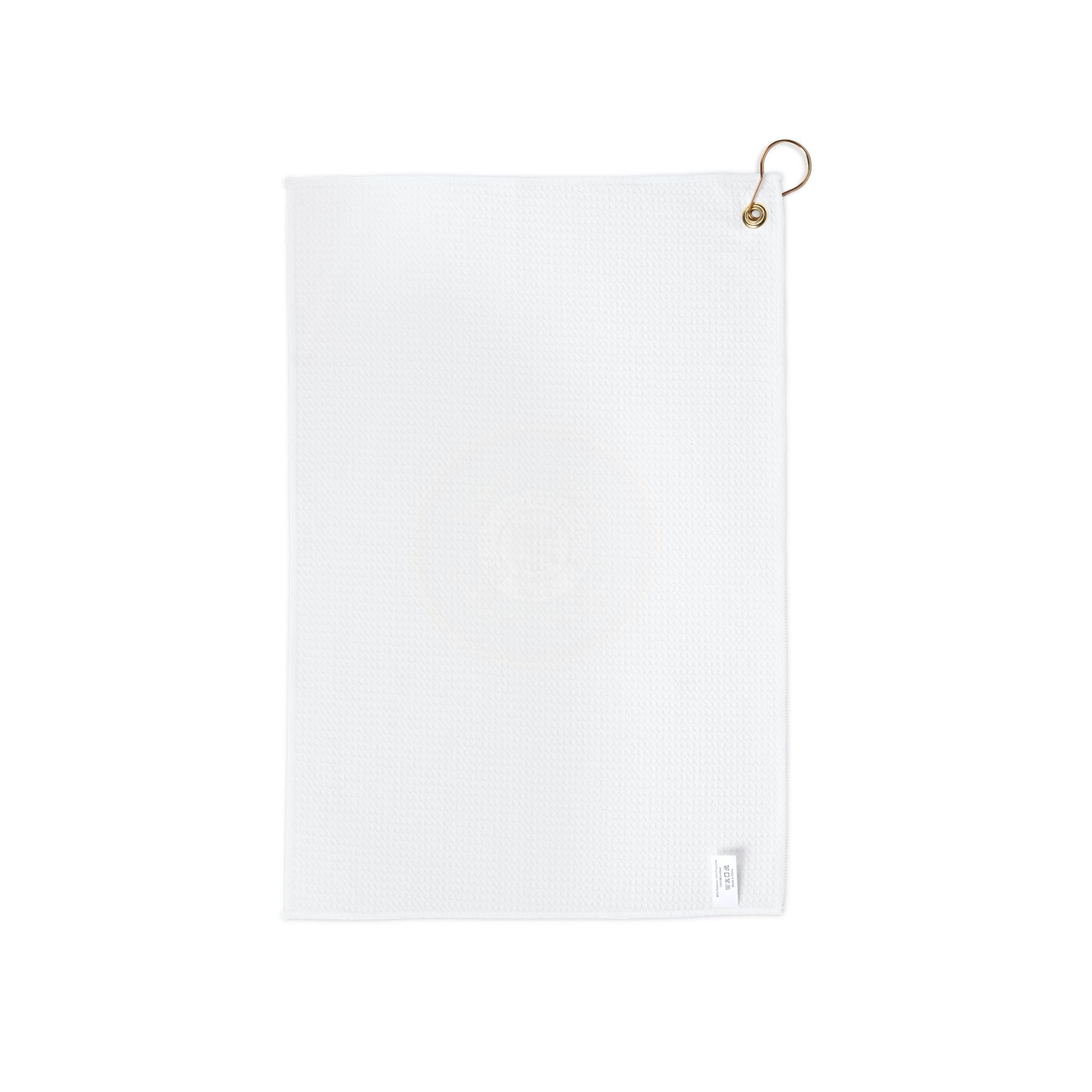 Coast Guard Emblem Golf Towel – Microfiber Range & Club Cloth with Grommet