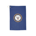 US Navy Microfiber Golf Towel with Grommet & Clip