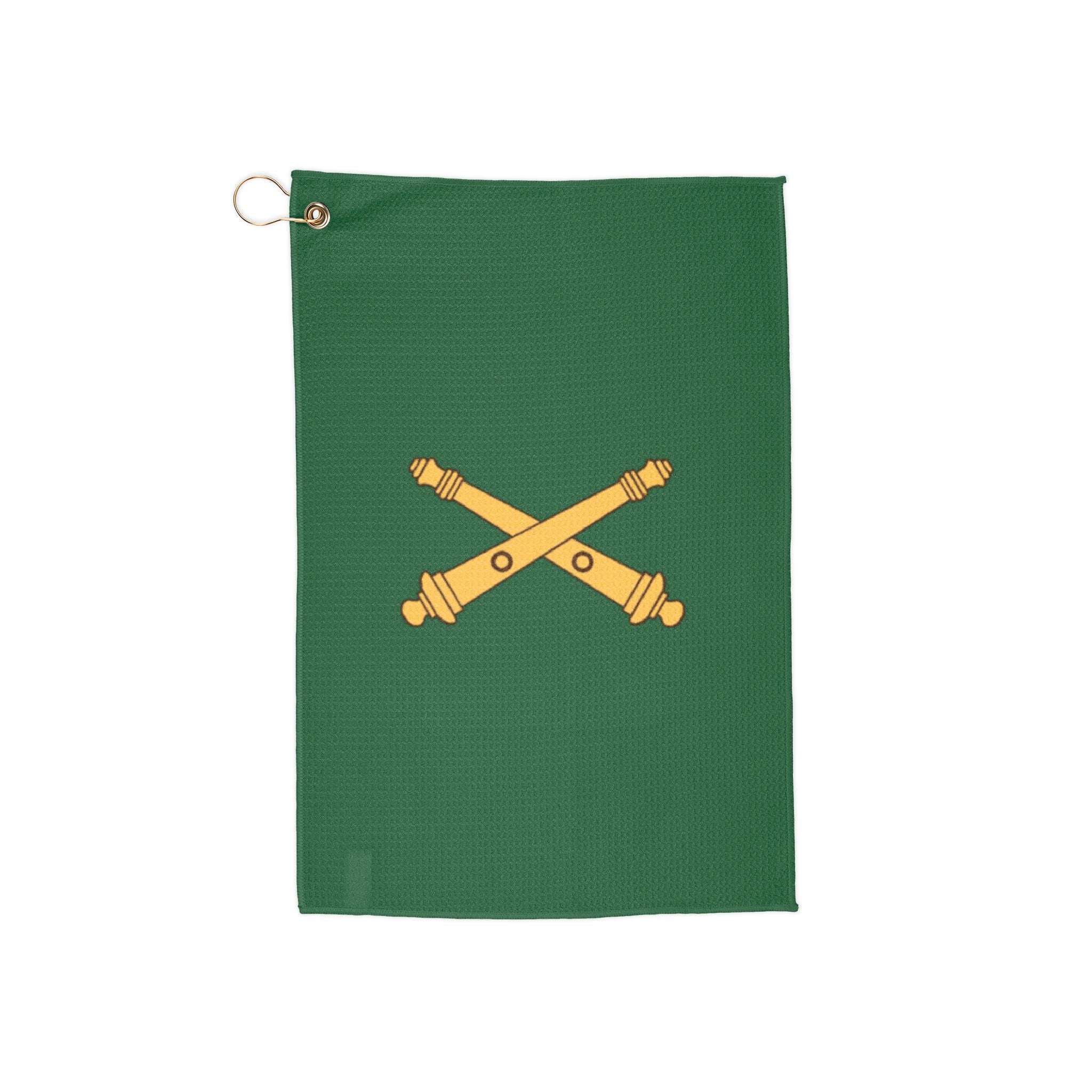 US Artillery Golf Towel Grommet & Clip