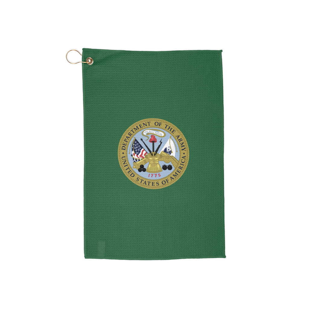US Army  Golf Towel — Microfiber Clip-On Golfing Towel