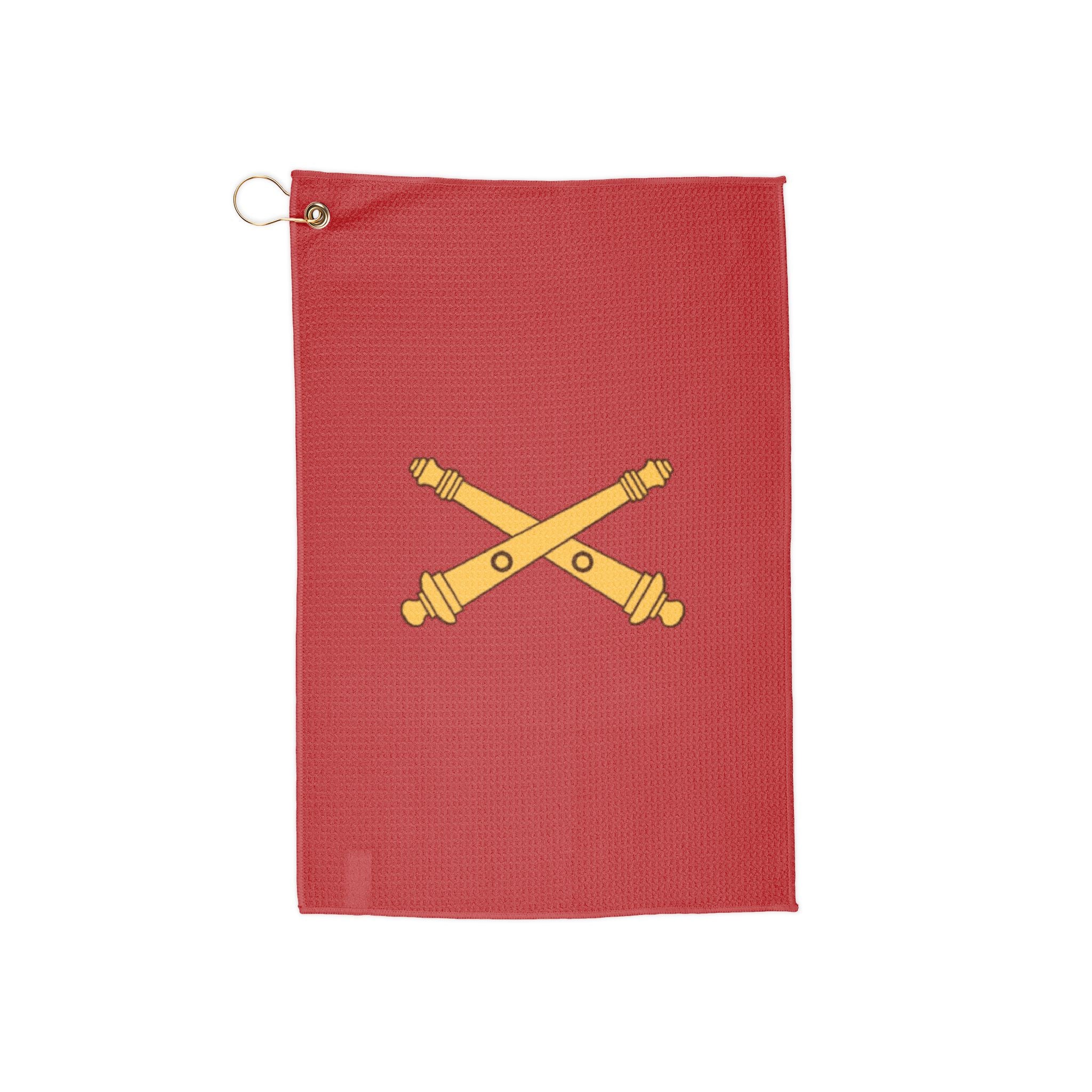 US Army Artillery Golf Towel