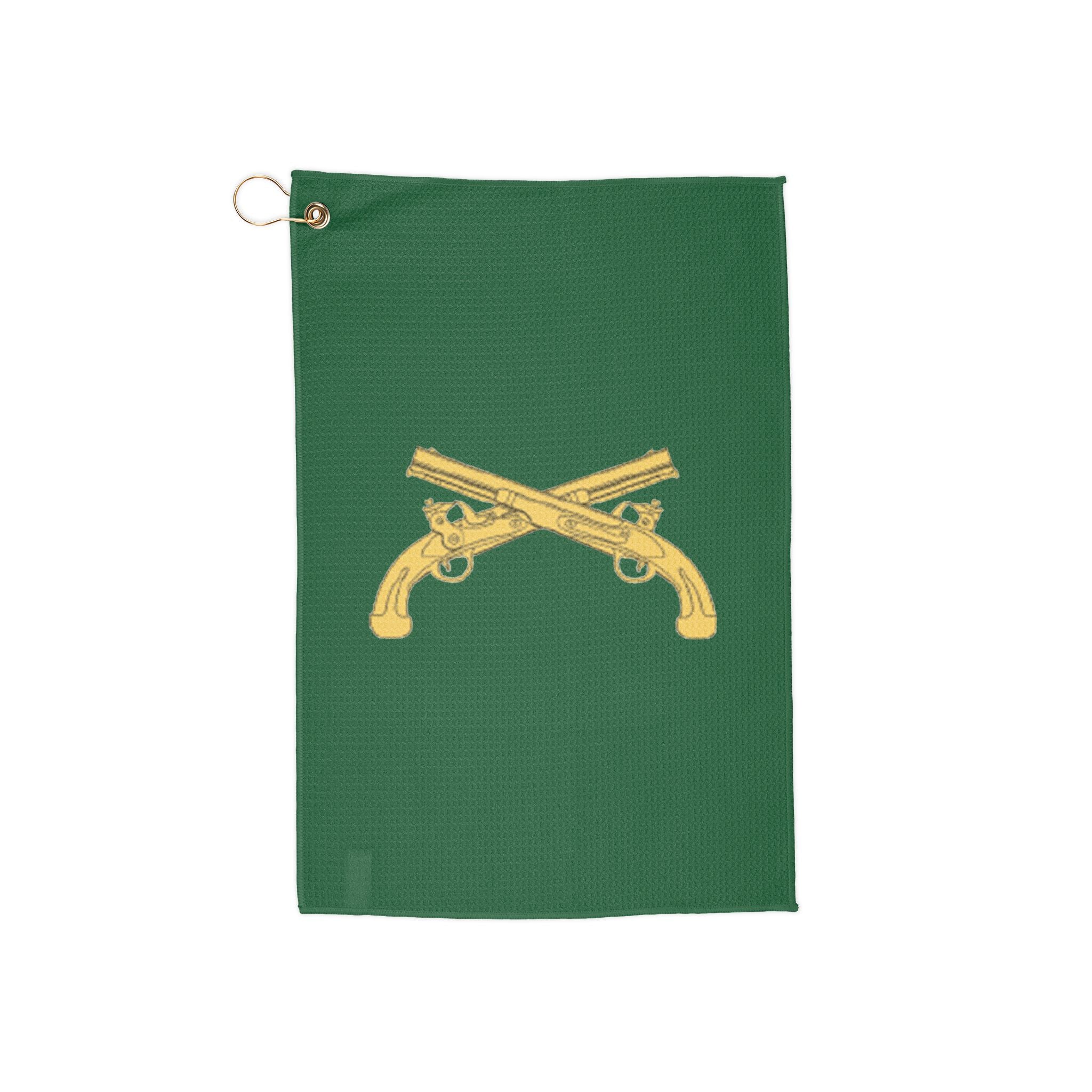 US Army Military Police Golf Towel Microfiber Golfing Towel with Grommet & Ring
