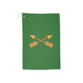 US Army Special Forces Golf Towel with Clip Ring